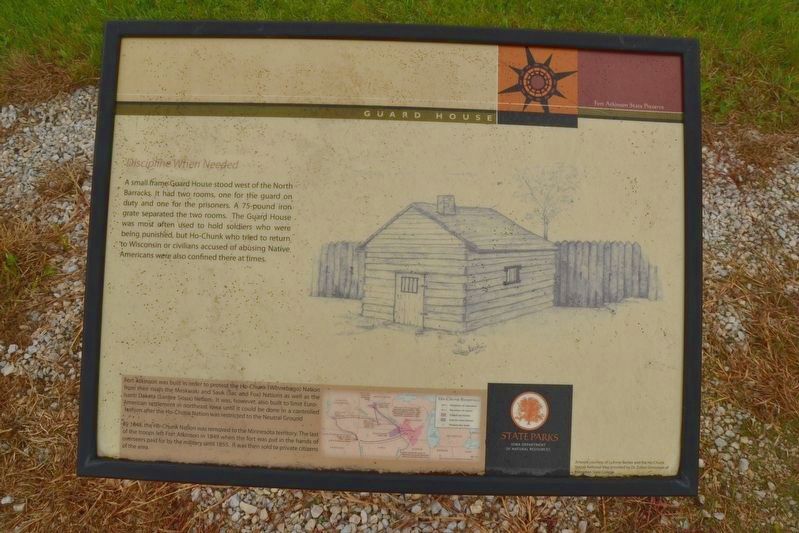 Guard House Marker. Click for full size. Guard House Marker image. Click for full size.