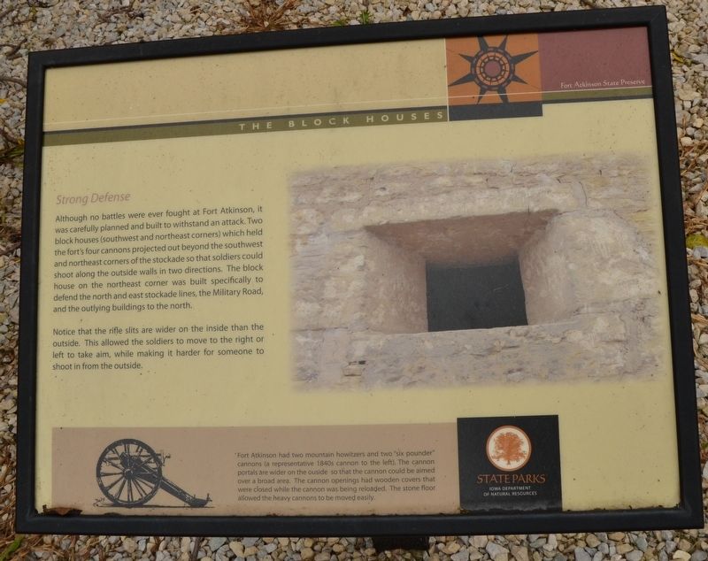 The Block House Marker. Click for full size. The Block House Marker image. Click for full size.