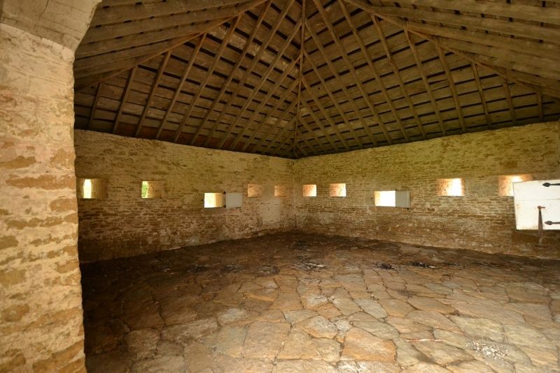 The Block House interior. Click for full size. The Block House interior image. Click for full size.