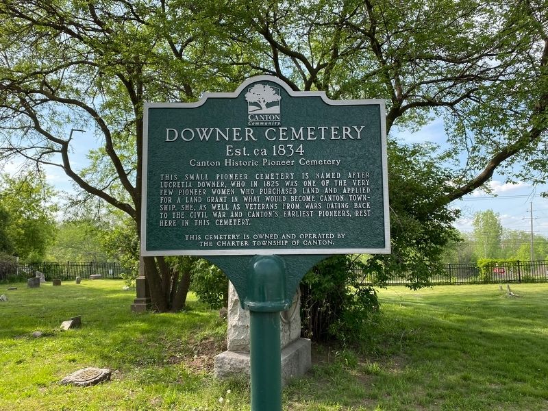 Downer Cemetery Marker image. Click for full size.