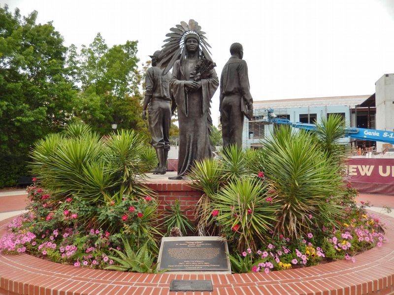 Doby Lee Flowers Statue image. Click for full size.