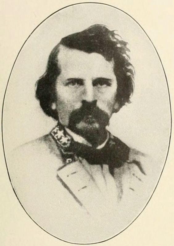 Confederate General Earl Van Dorn (September 17, 1820 – May 7, 1863) image. Click for full size.