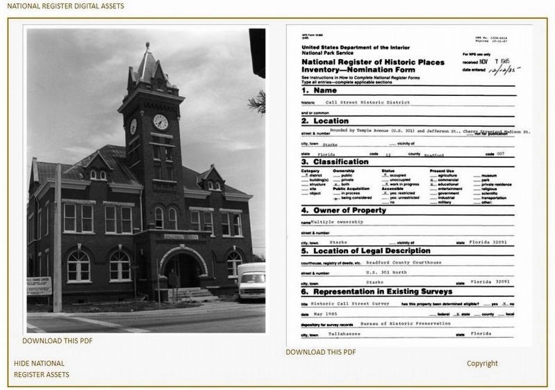 Call Street historic District image. Click for more information.