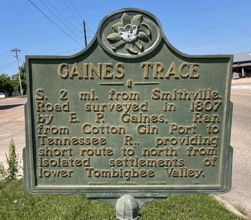 Gaines Trace Marker image. Click for full size.