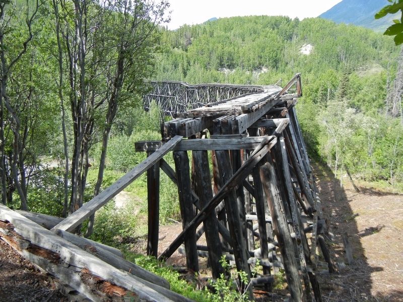 Remains of the Gilahina Trestle image. Click for full size.