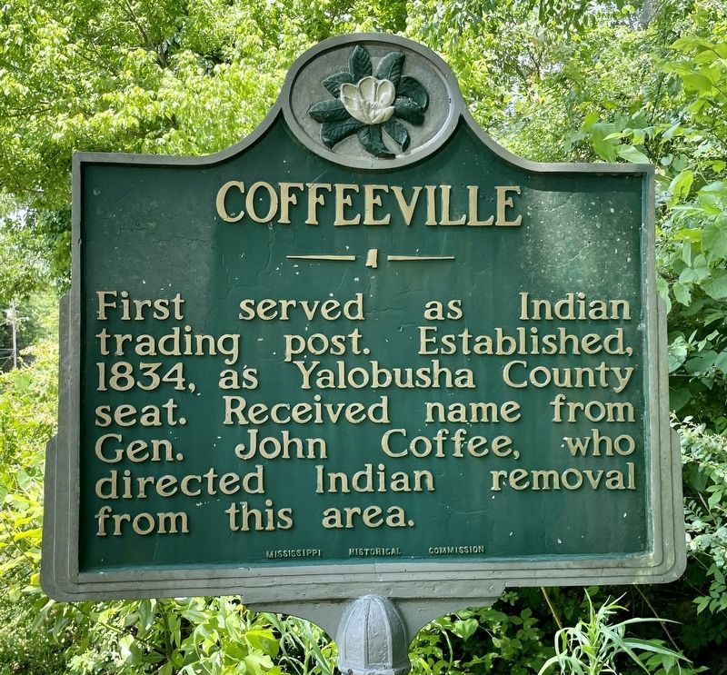 Coffeeville Marker image. Click for full size.