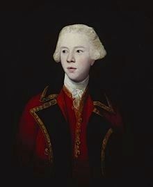 George Augustus, 3rd Viscount Howe, Half-Length, Wearing the Uniform of the 1st Guard image. Click for full size.