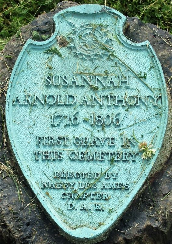 Susan Arnold Anthony Marker image. Click for full size.