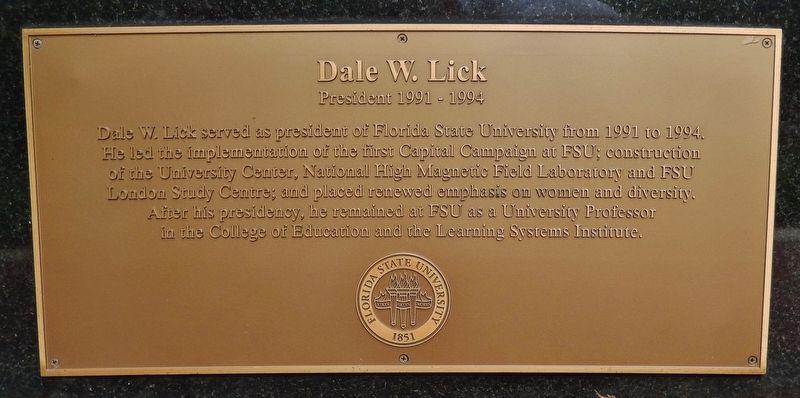 Dale W. Lick Marker image. Click for full size.