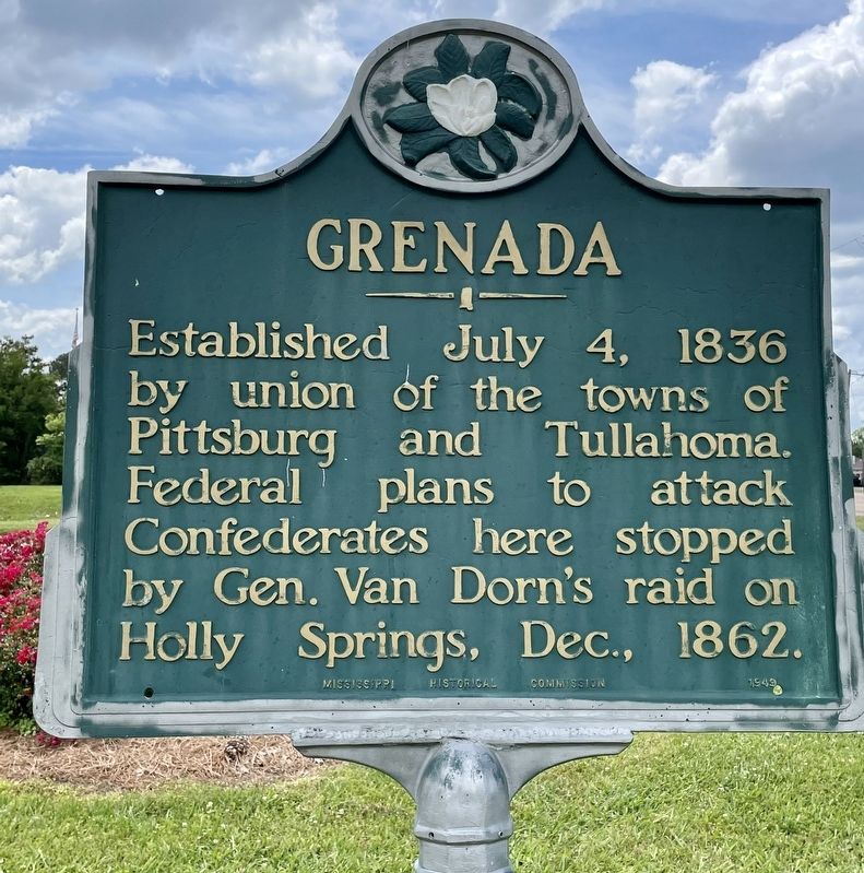 Grenada Marker. Click for full size. Grenada Marker image. Click for full size.