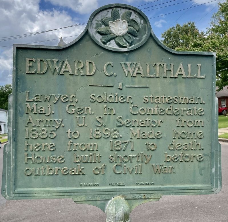 Edward C. Walthall Marker image. Click for full size.