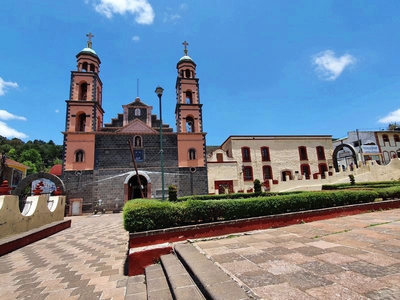 First Chapel in Real de El Oro Marker image. Click for full size.