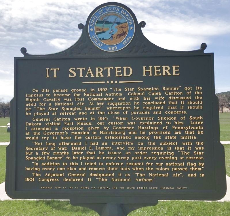 It Started Here Marker. Click for full size. It Started Here Marker image. Click for full size.