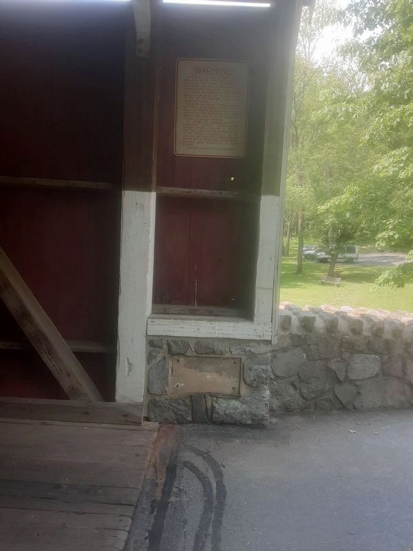 Kurtz's Mill Covered Bridge Marker image. Click for full size.