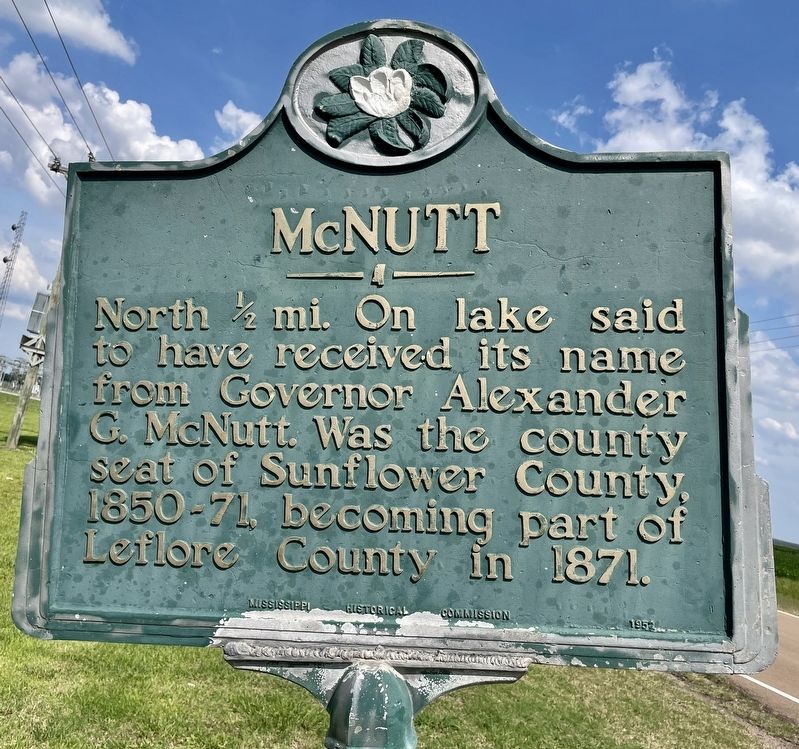 McNutt Marker image. Click for full size.