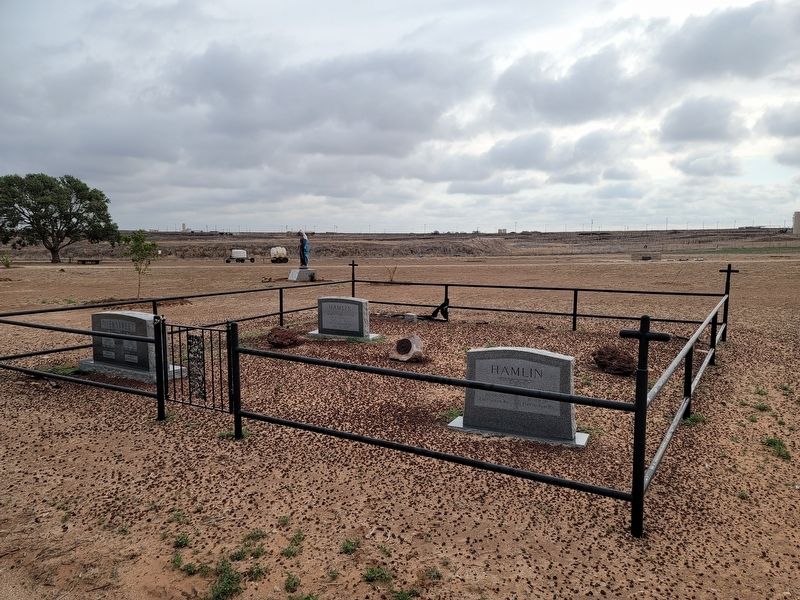 Hamlin Family gravestones image. Click for full size.