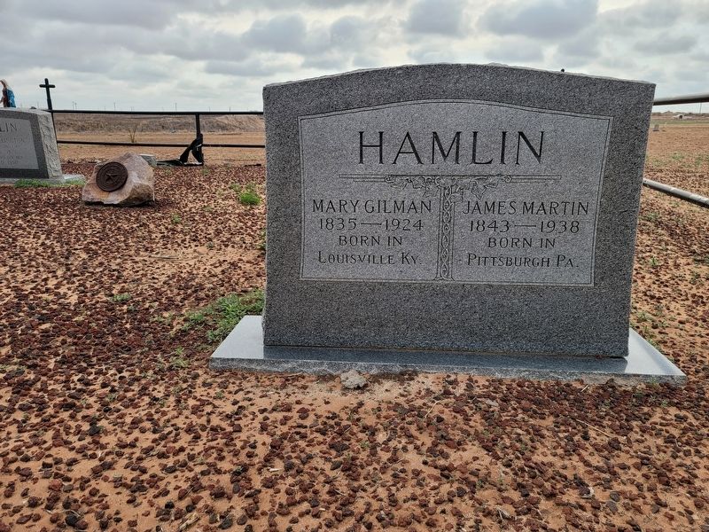 Hamlin Family gravestone image. Click for full size.