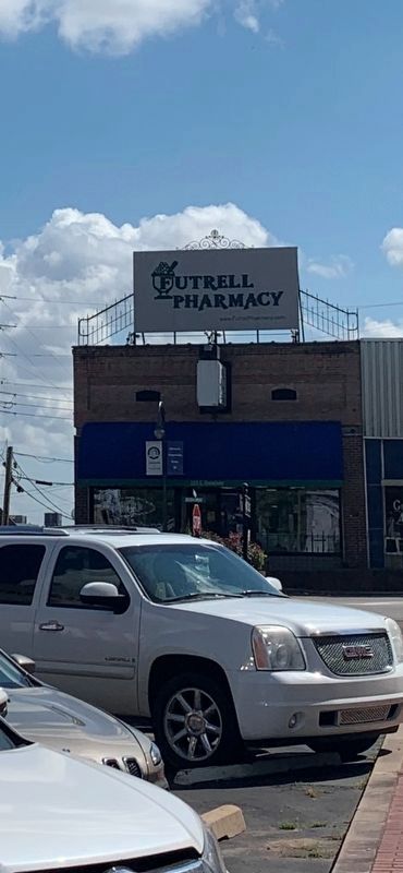 Futrell Pharmacy and Marker image. Click for full size.