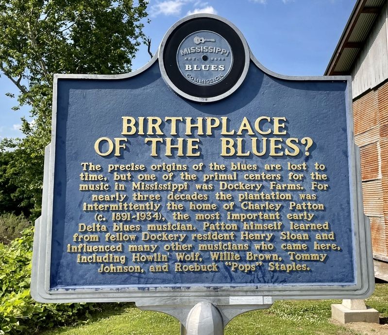 Birthplace of the Blues? Marker image. Click for full size.