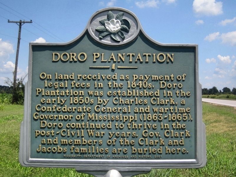 Doro Plantation Marker is missing. image. Click for full size.