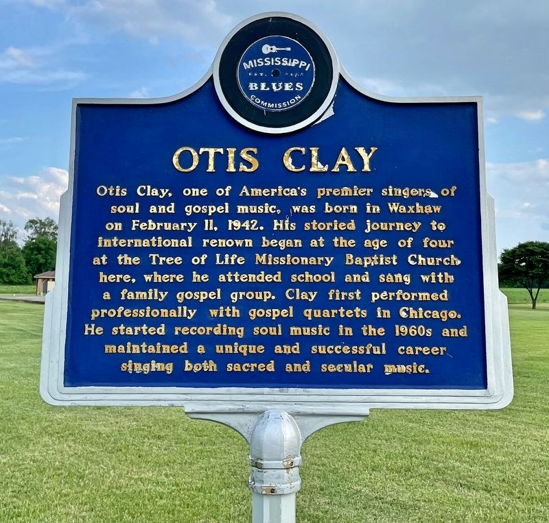 Otis Clay Marker image. Click for full size.