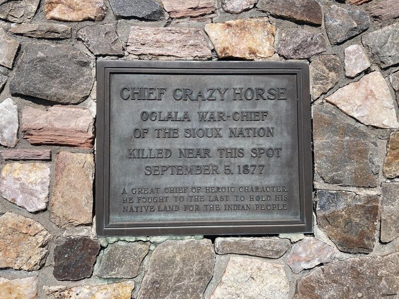 Chief Crazy Horse Historical Marker