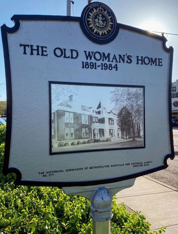 The Old Woman's Home Marker. Click for full size. The Old Woman's Home Marker image. Click for full size.