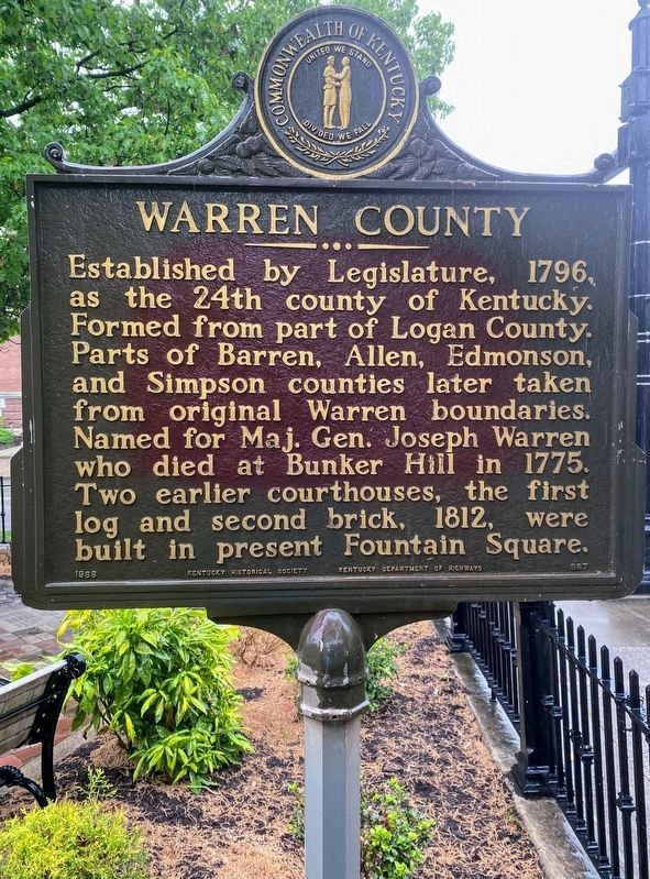 Warren County / Portage Railroad Marker image. Click for full size.