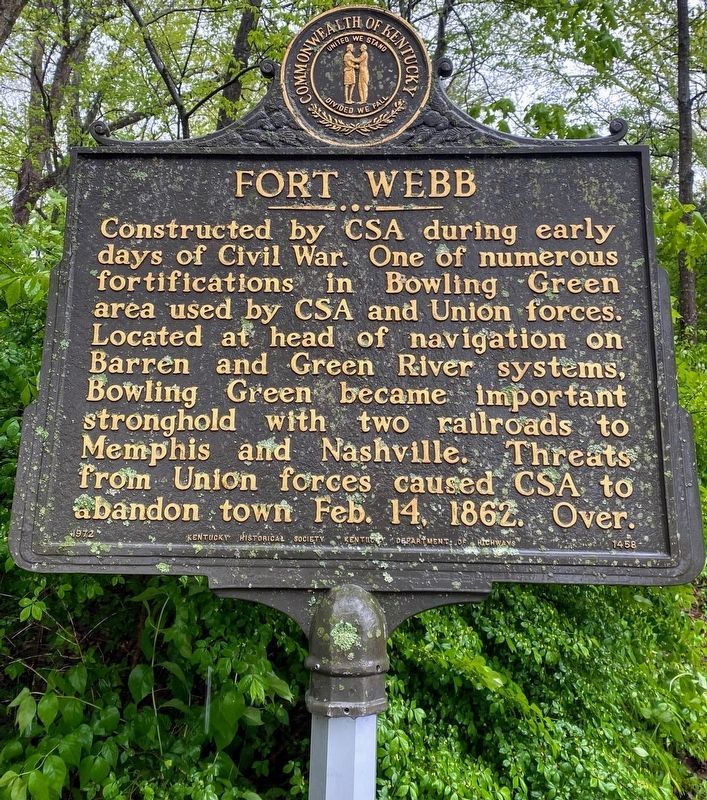 Fort Webb Marker image. Click for full size.