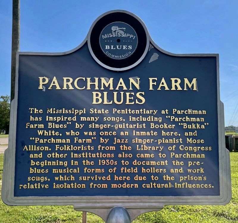 Parchman Farm Blues Marker image. Click for full size.