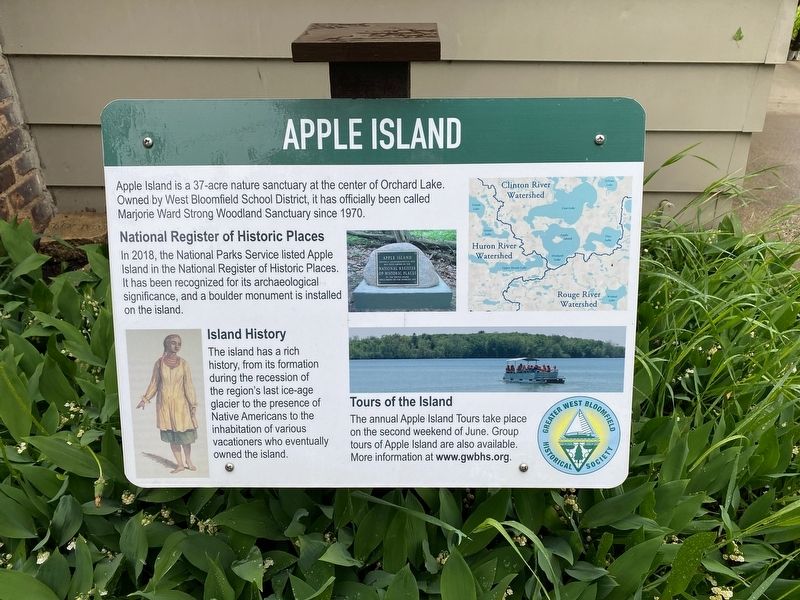 Apple Island Marker image. Click for full size.