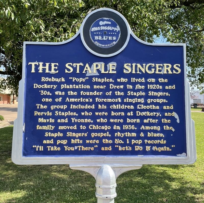 The Staple Singers Marker image. Click for full size.