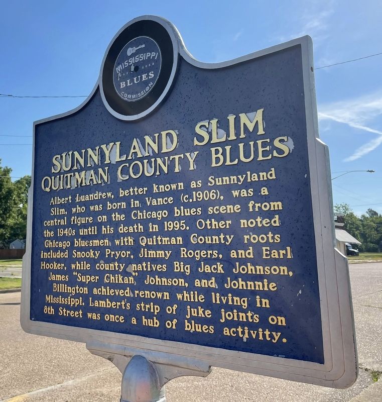 Sunnyland Slim Marker image. Click for full size.