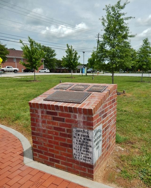 Concord Academy / Chattahoochee High School / Clermont School House Marker. Click for full size. Concord Academy / Chattahoochee High School / Clermont School House Marker image. Click for full size.