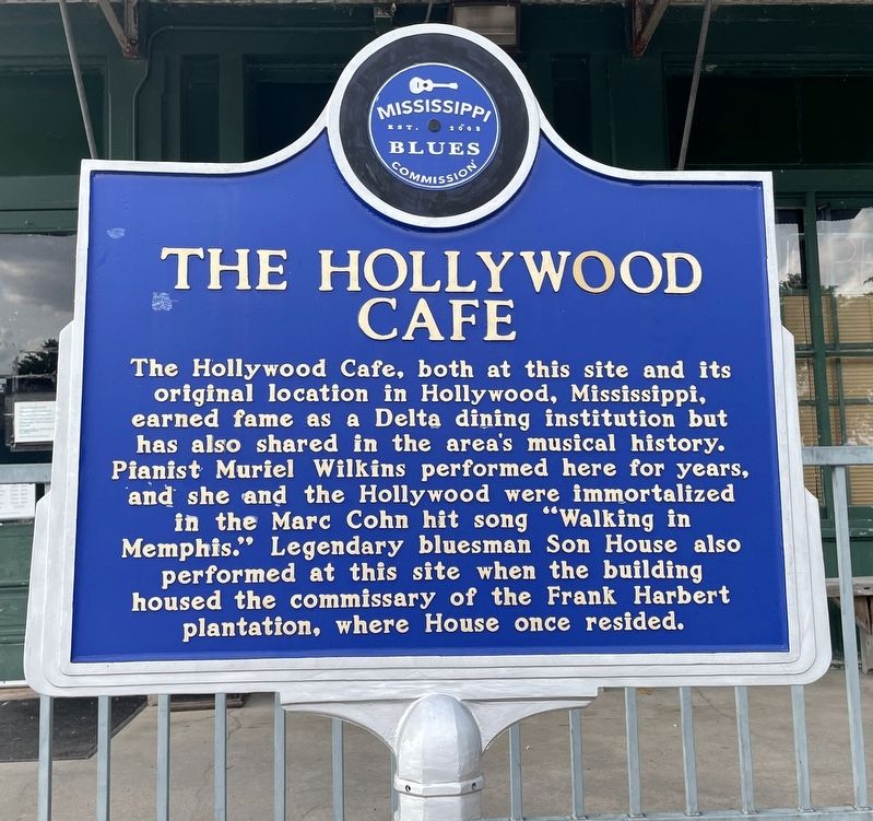 The Hollywood Cafe Marker image. Click for full size.