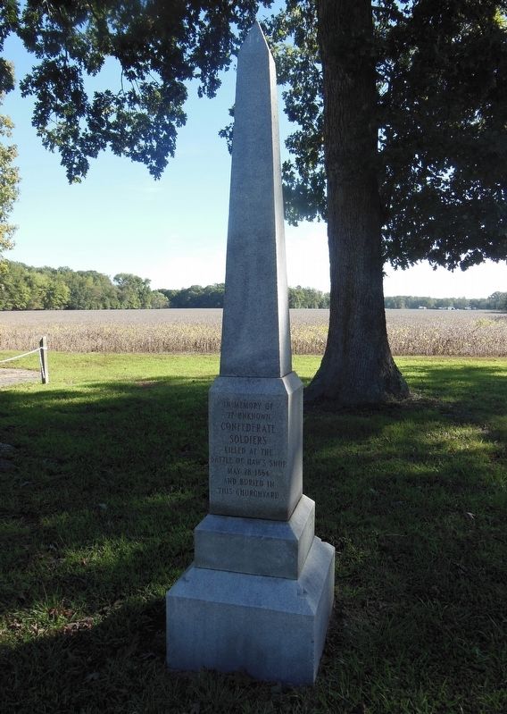 Unknown Confederate Soldiers Marker. Click for full size. Unknown Confederate Soldiers Marker image. Click for full size.