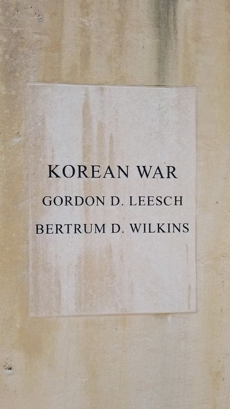 Veterans Plaza Korean War Memorial image. Click for full size.