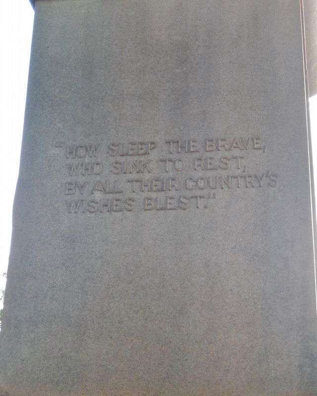 Walton County Civil War Monument (<i>east face</i>) image. Click for full size.