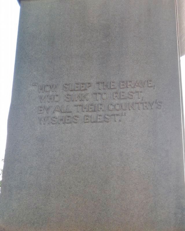 Walton County Civil War Monument (<i>east face</i>). Click for full size. Walton County Civil War Monument (<i>east face</i>) image. Click for full size.