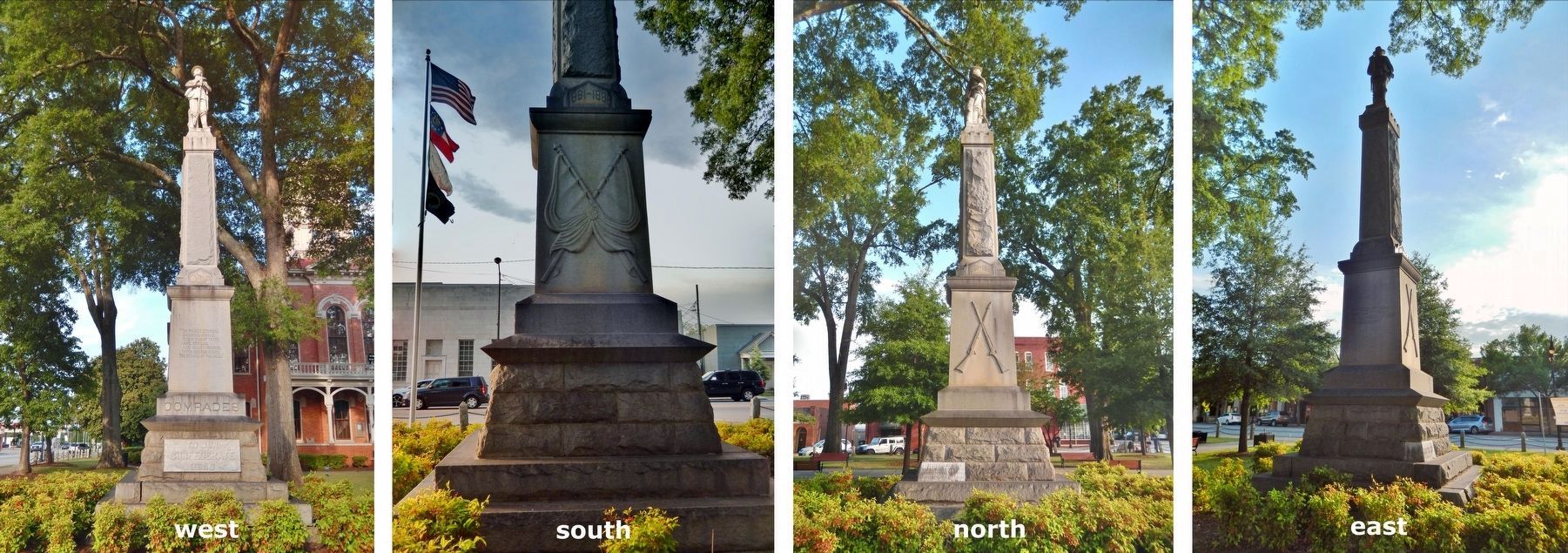 Walton County Civil War Monument image. Click for full size.