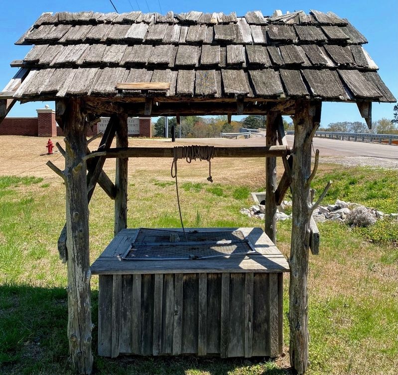 Well near the marker. Click for full size. Well near the marker image. Click for full size.