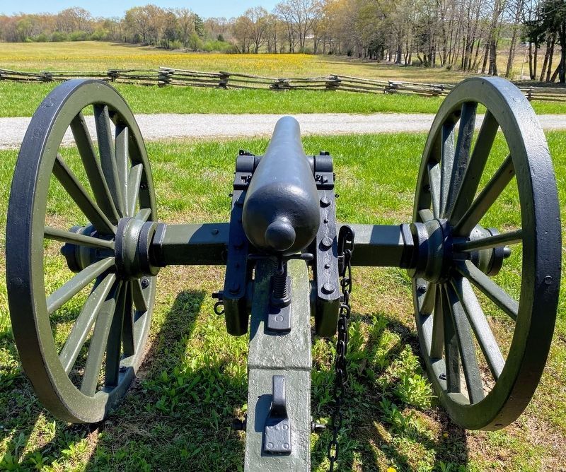 Artillery Piece at Hicks Field. Click for full size. Artillery Piece at Hicks Field image. Click for full size.