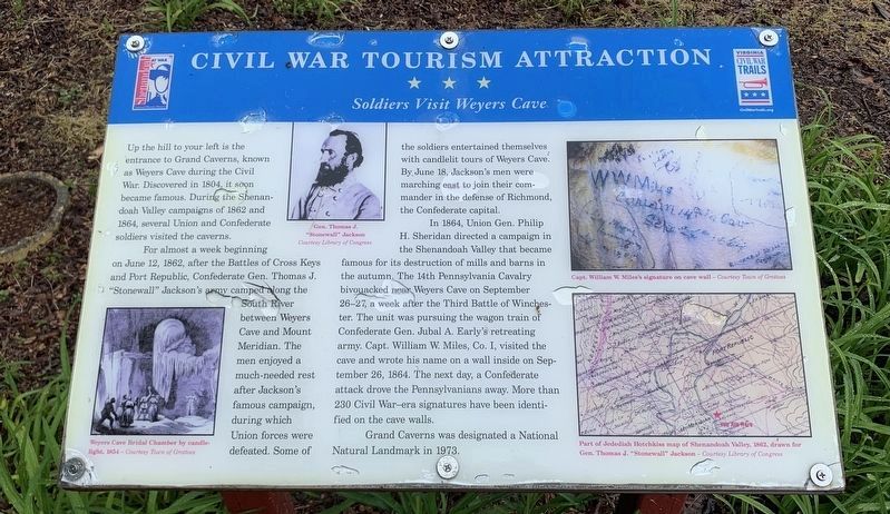 Civil War Tourism Attraction Marker image. Click for full size.