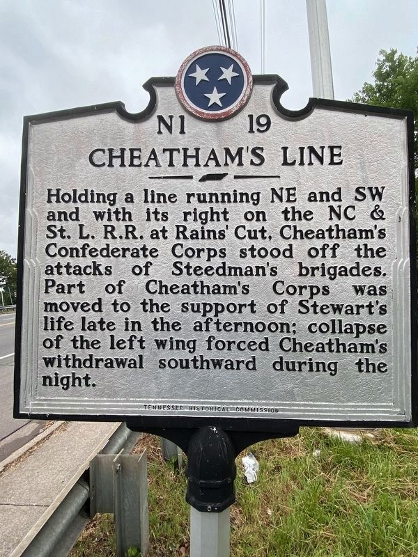 Cheatham’s Line Marker. Click for full size. Cheatham’s Line Marker image. Click for full size.