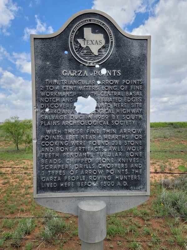 Garza Points Marker image. Click for full size.