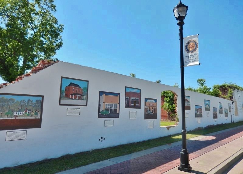 Ellaville History Wall image. Click for full size.