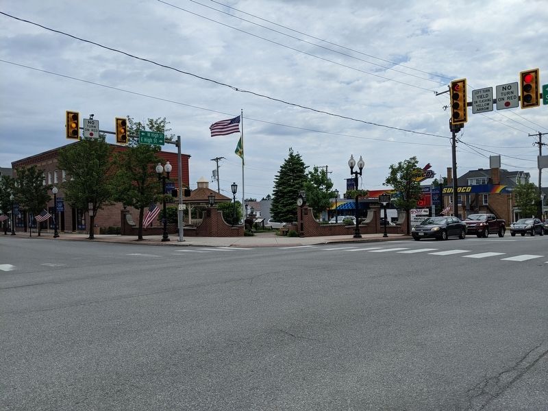 Ebensburg Historic District Marker image. Click for full size.