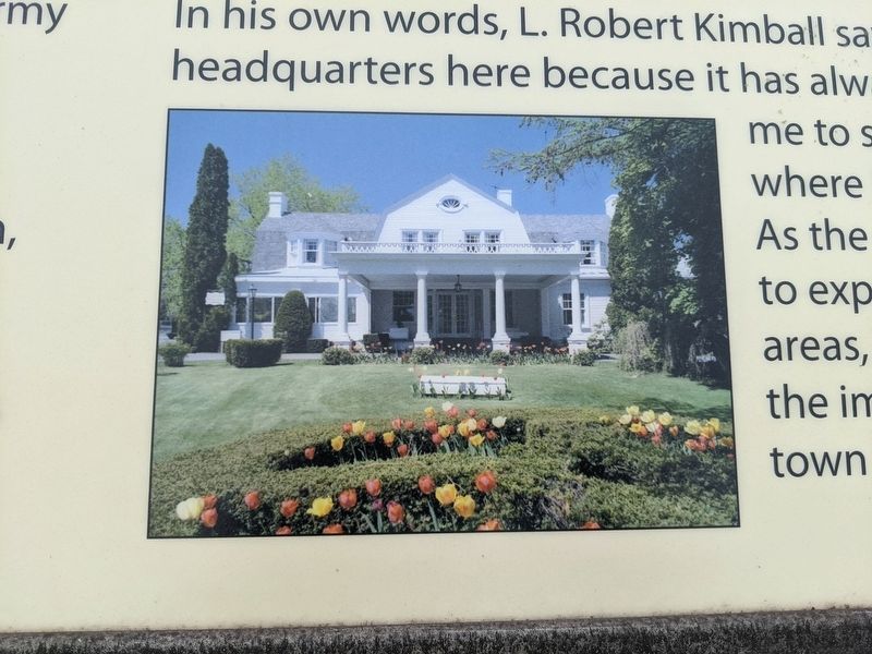 Kimball House Photo on Marker image. Click for full size.