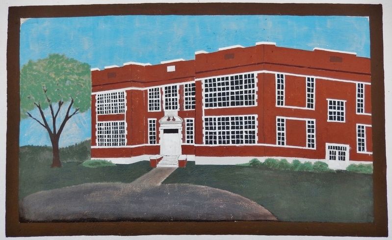 Ellaville High School  Schley County High School Mural image. Click for full size.