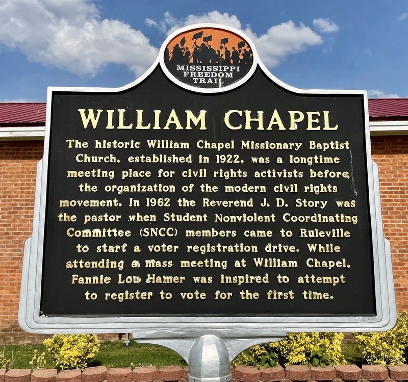 William Chapel Marker image. Click for full size.